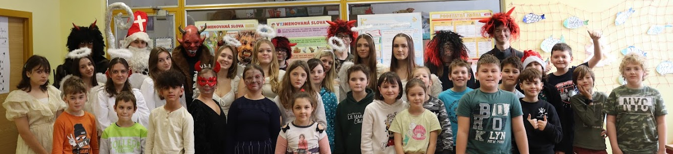 Mikuláš na ZŠ Dobiášova 2023