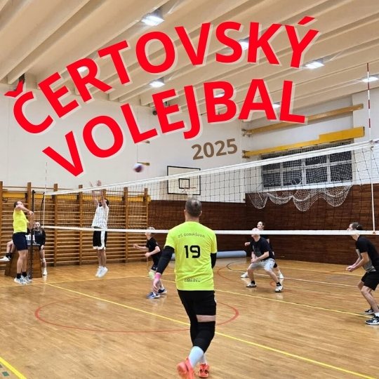 Čertovský volejbal 2025 - výsledky