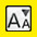 screen reader icon smaller text